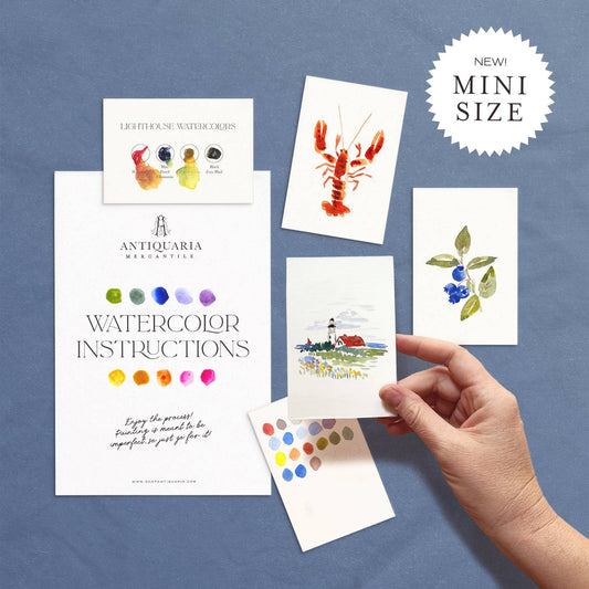 Mini Watercolour Painting Kit: Lighthouse