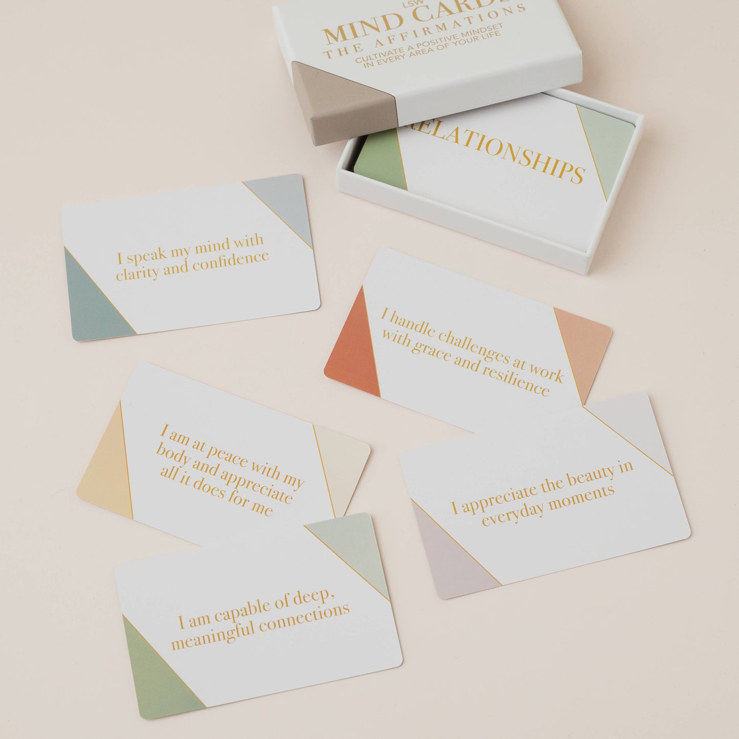 Mind Cards: The Affirmations | Daily Positive Prompt Deck