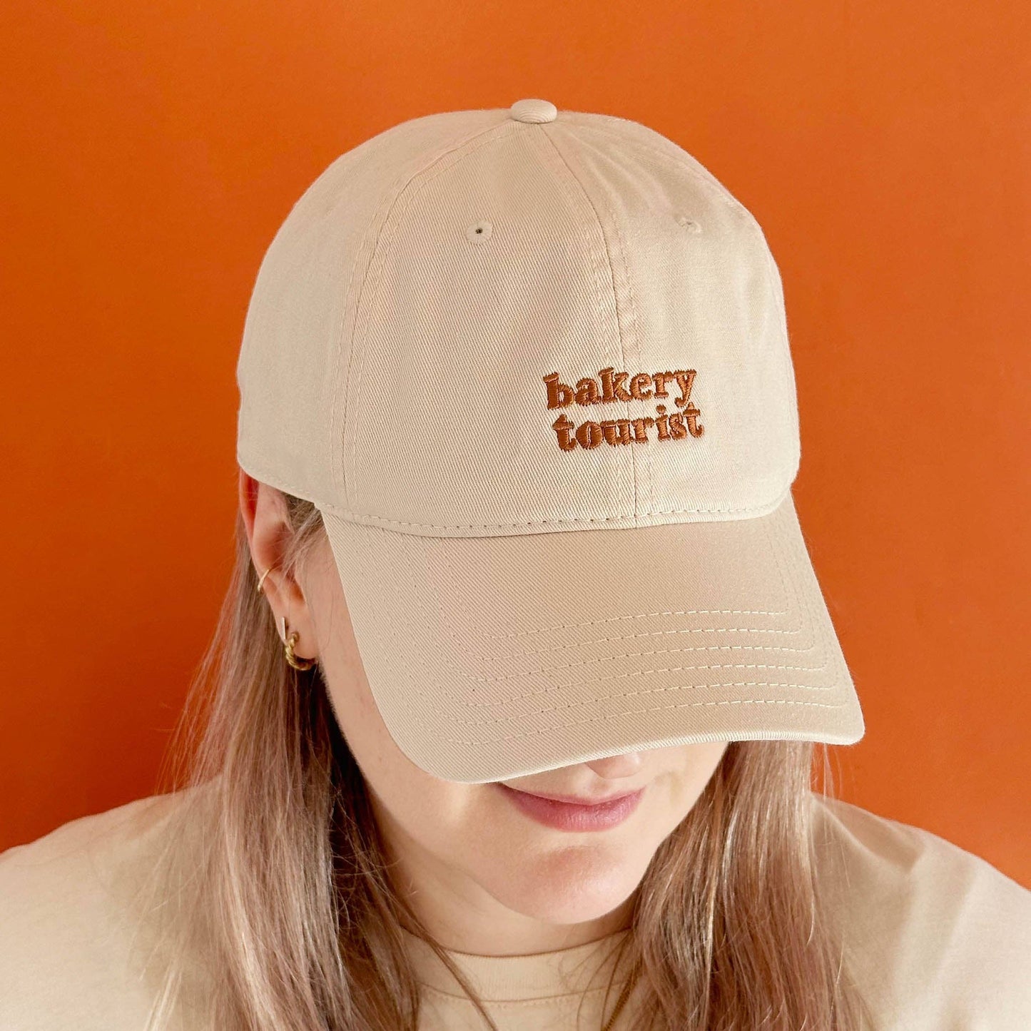 Bakery Tourist - Cotton Baseball Cap - Vanilla
