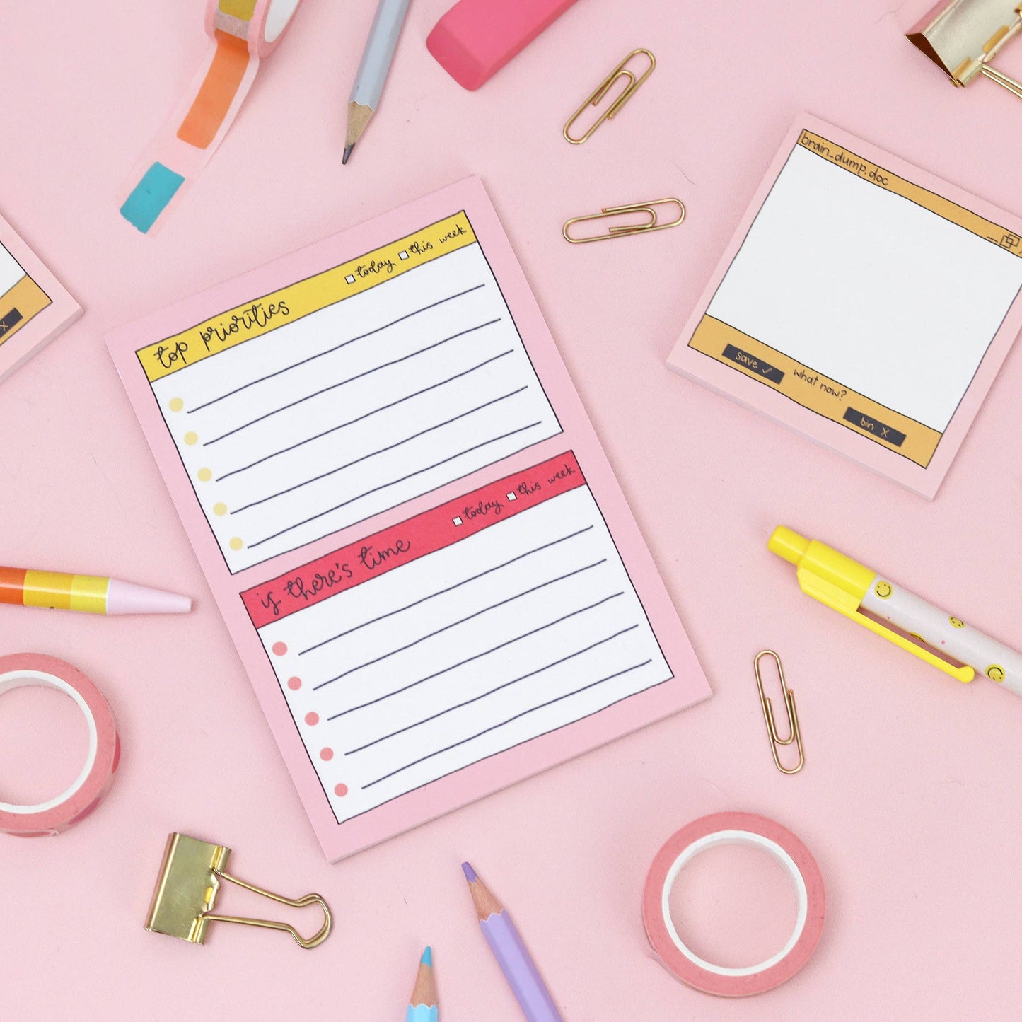 Top Priorities Notepad - Size A6