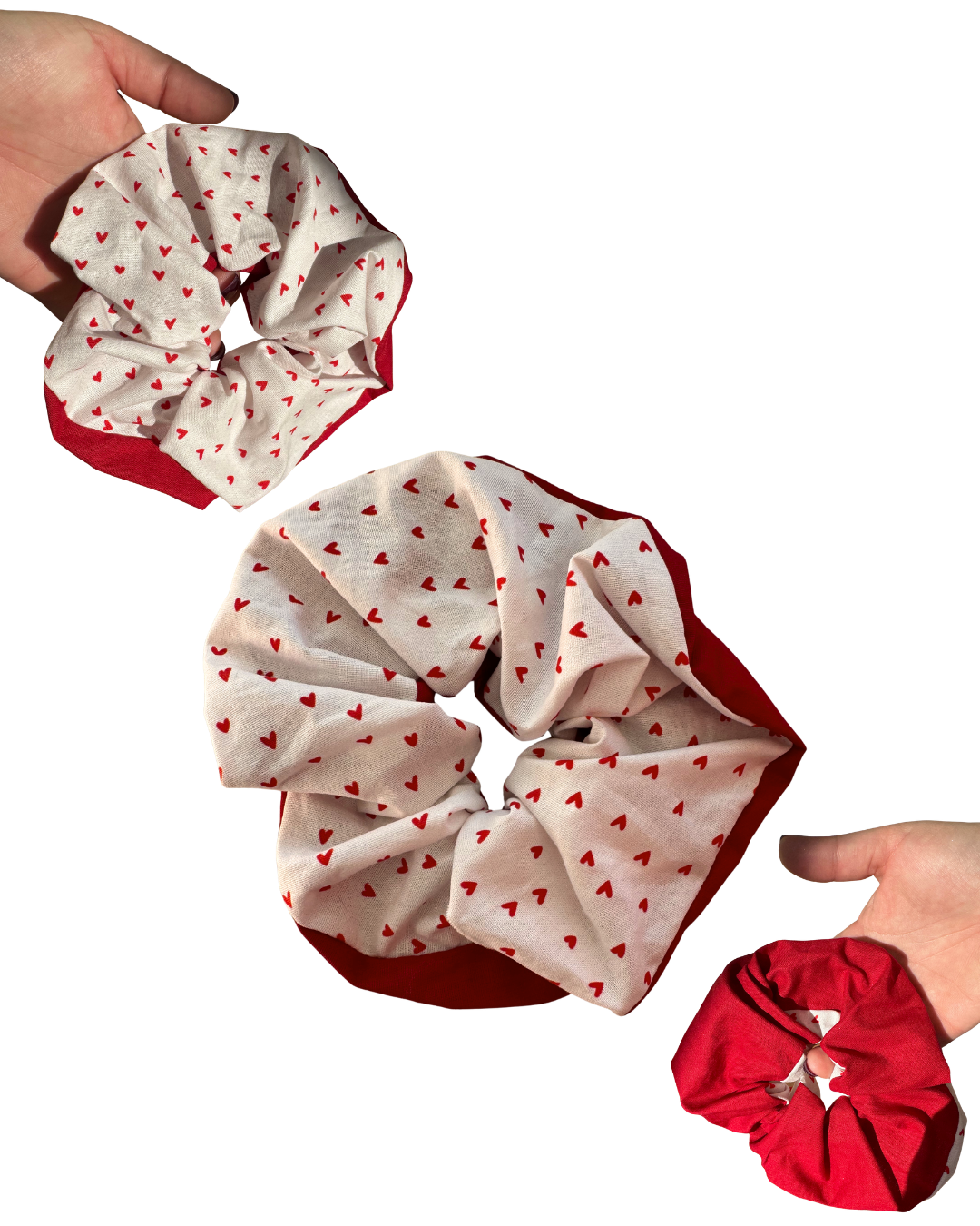 Red Heart Scrunchie