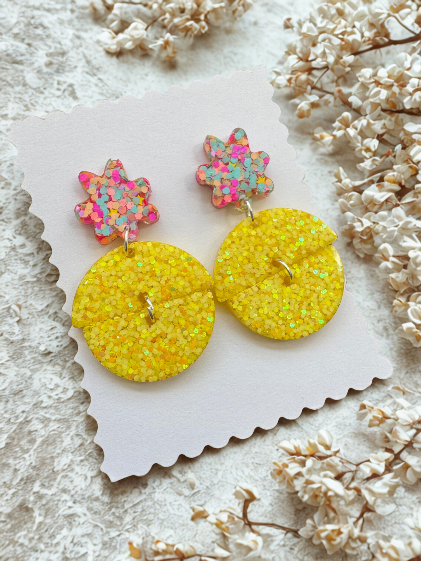 Confetti and Sunshine Earrings