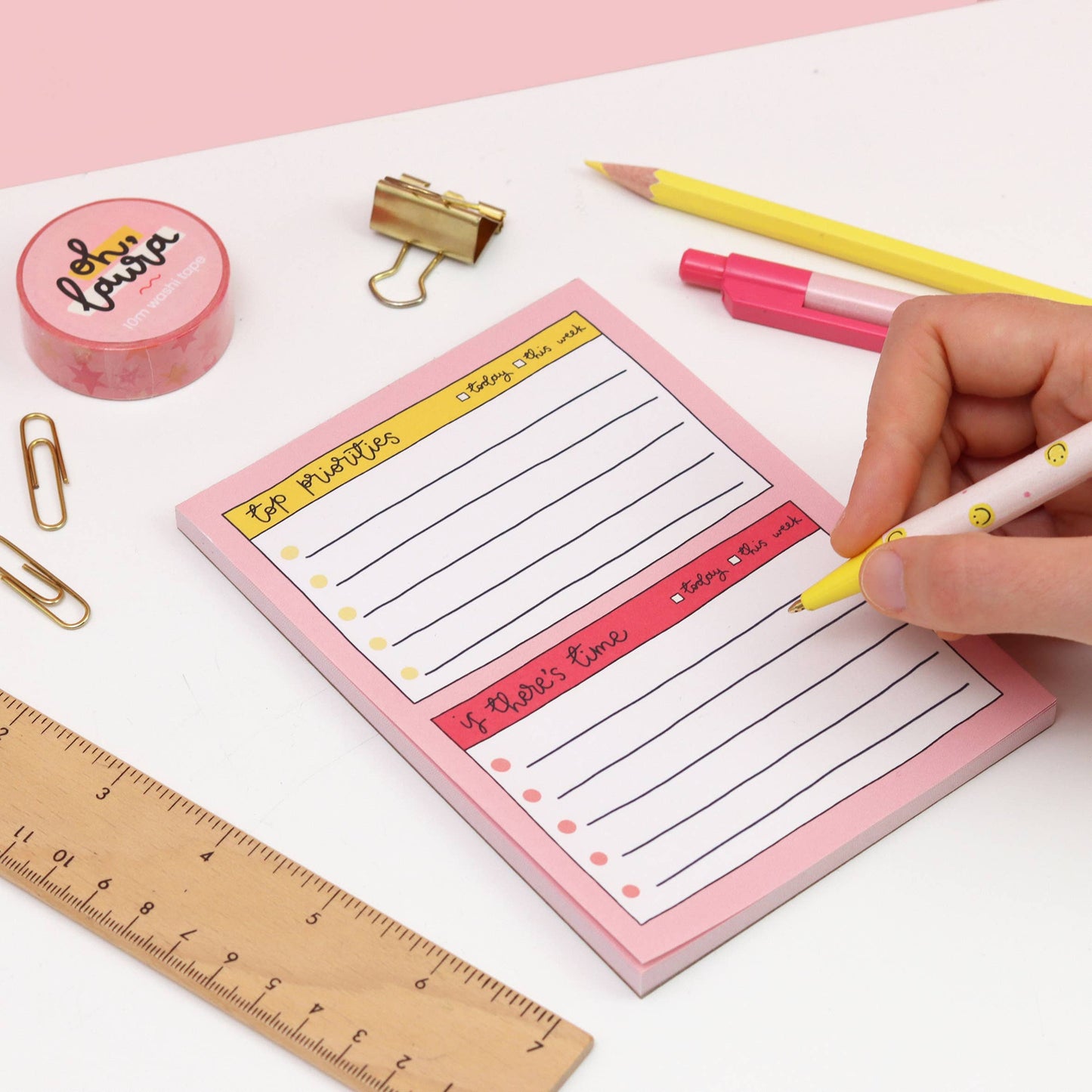 Top Priorities Notepad - Size A6