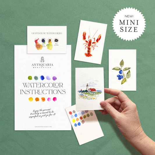 Mini Watercolour Painting Kit: Lighthouse