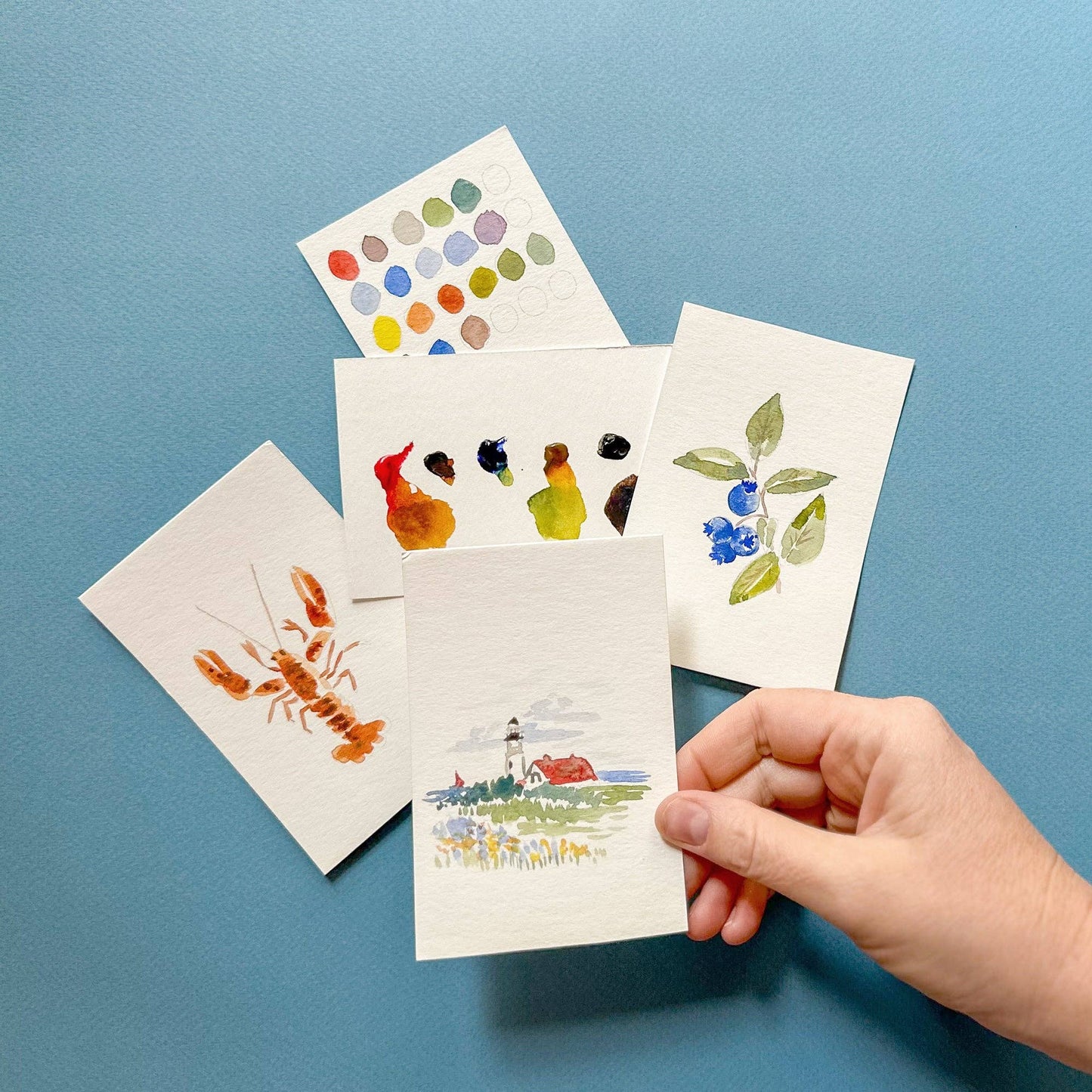 Mini Watercolour Painting Kit: Lighthouse