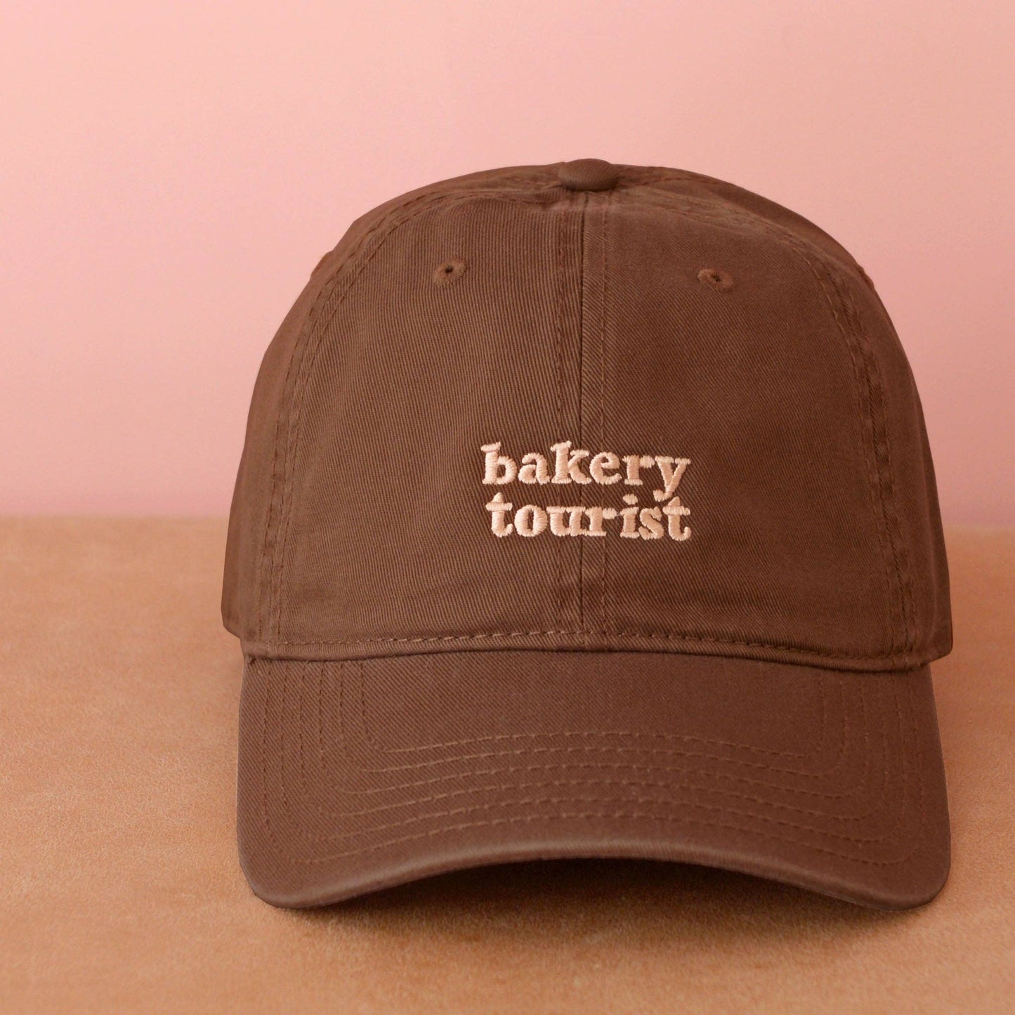 Bakery Tourist - Cotton Baseball Cap - Cocoa