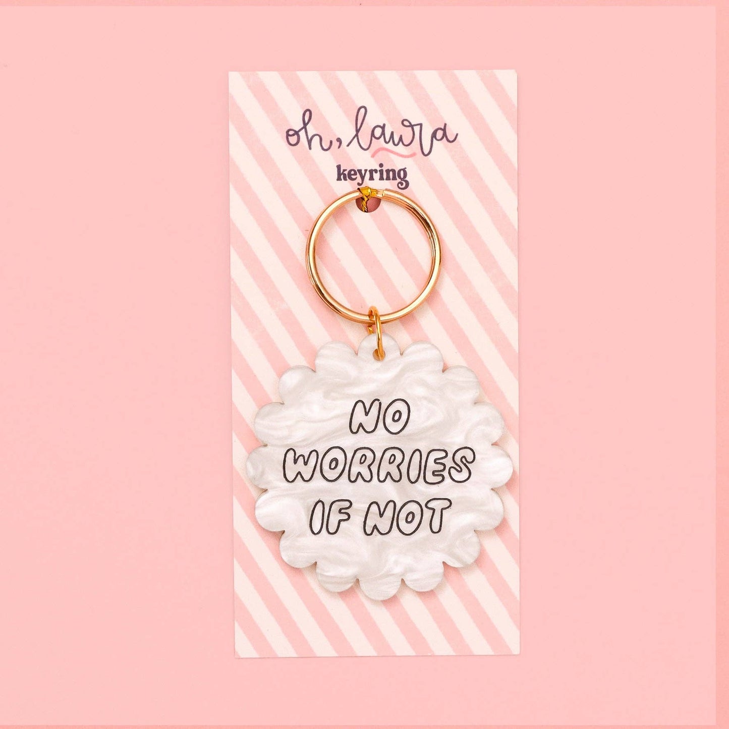 No Worries If Not Keyring