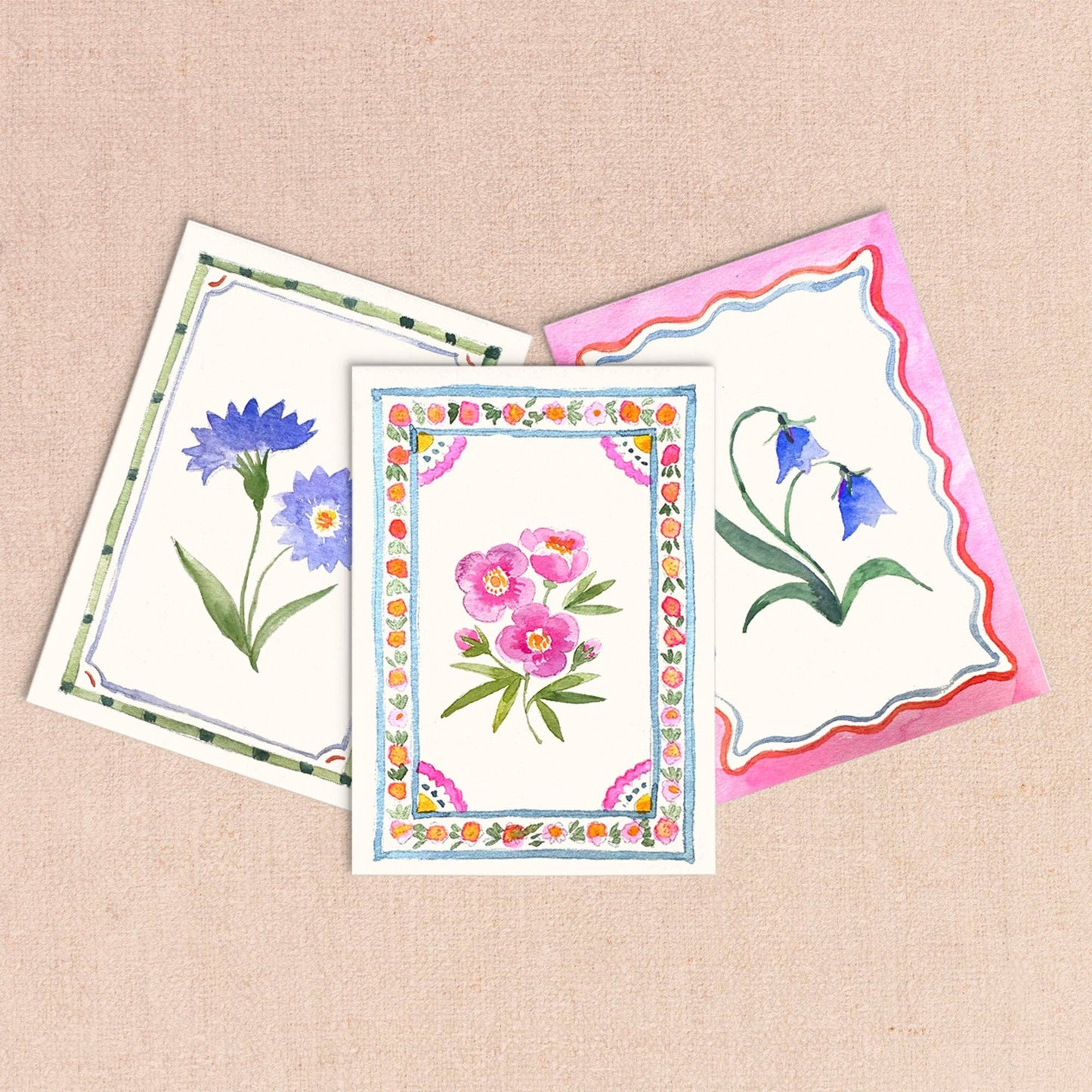 Mini Watercolour Painting Kit: Flowers
