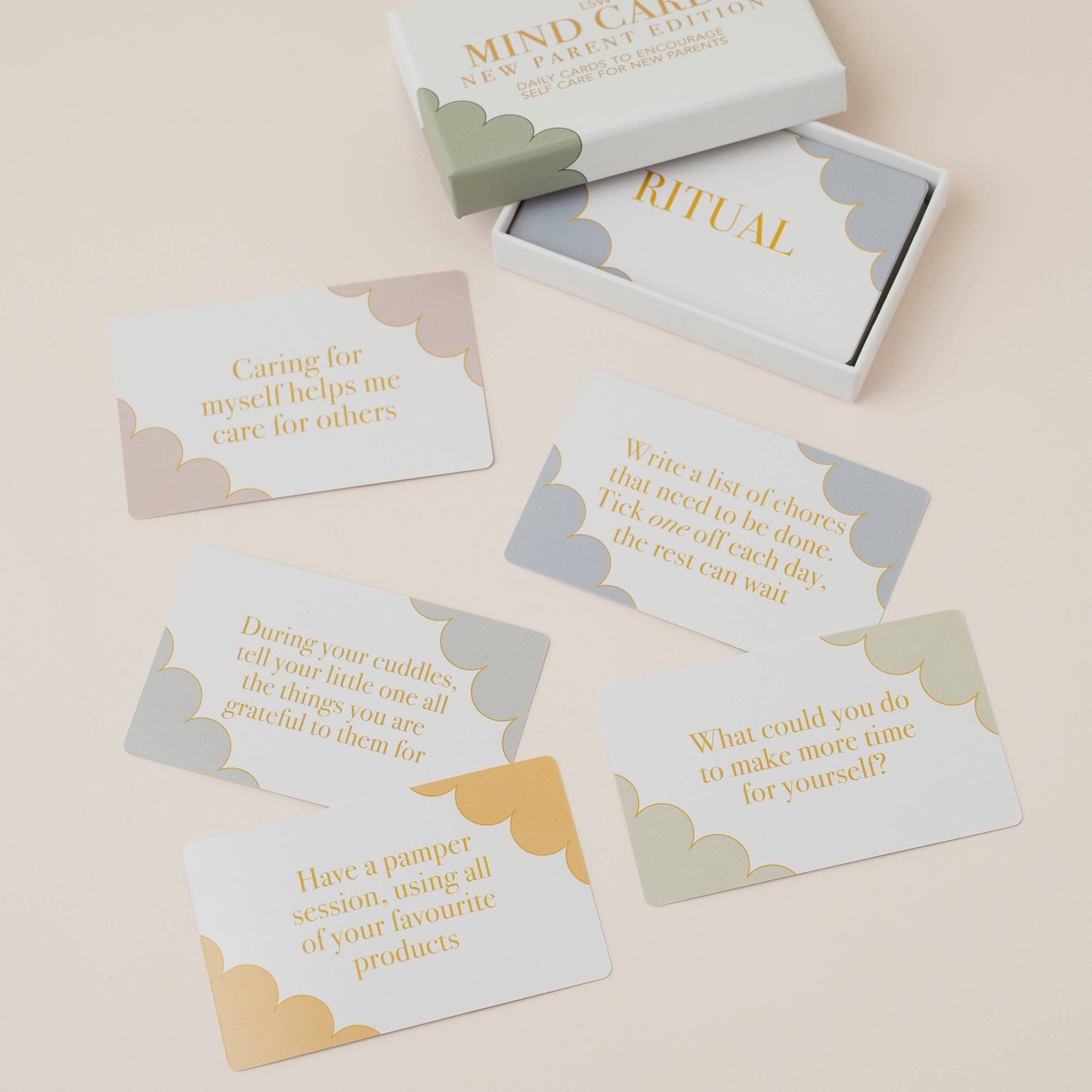 Mind Cards: New Parent Edition | Self Care for Mum & Dad