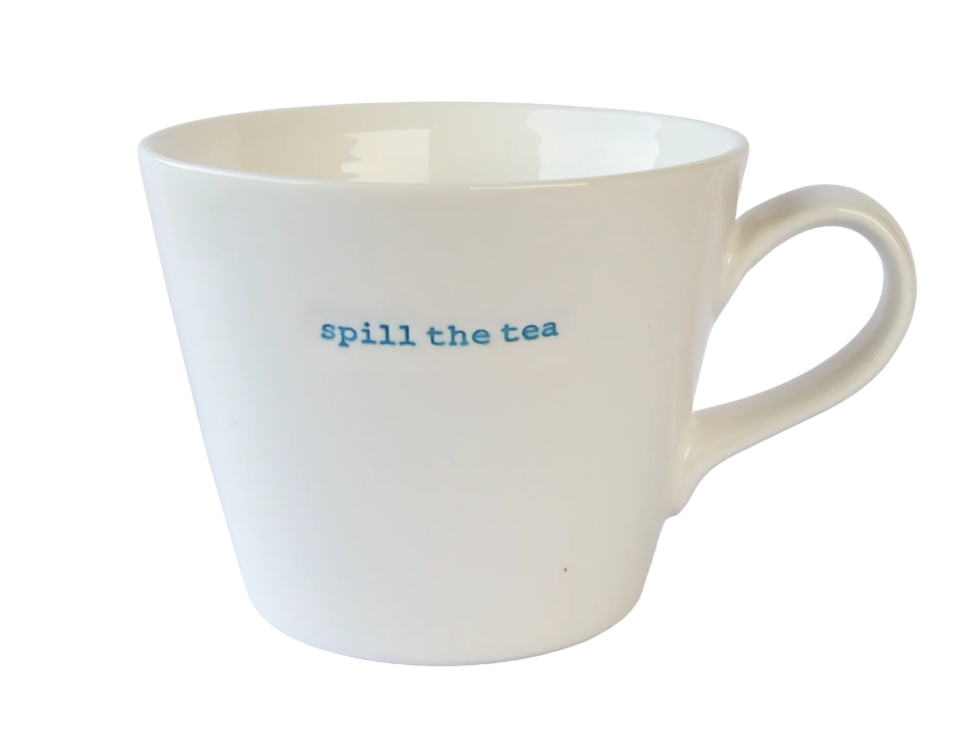 Spill The Tea Coffee Mug - Keith Brymer Jones