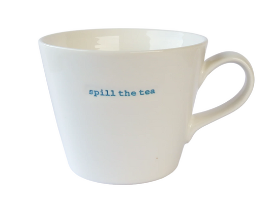 Spill The Tea Coffee Mug - Keith Brymer Jones